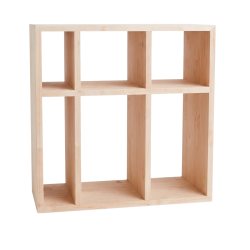 Écrins 8 cases - Cube casier 24 bouteilles en Chêne | Les Écrins de Chapaize