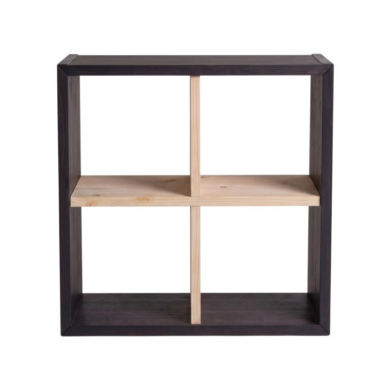 Écrins 4 cases - Cube casier à vin en Chêne | Les Écrins de Chapaize